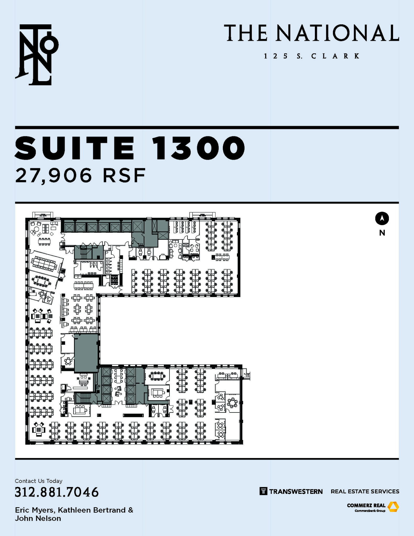 125 S Clark St, Chicago, IL en alquiler Plano de la planta- Imagen 1 de 1