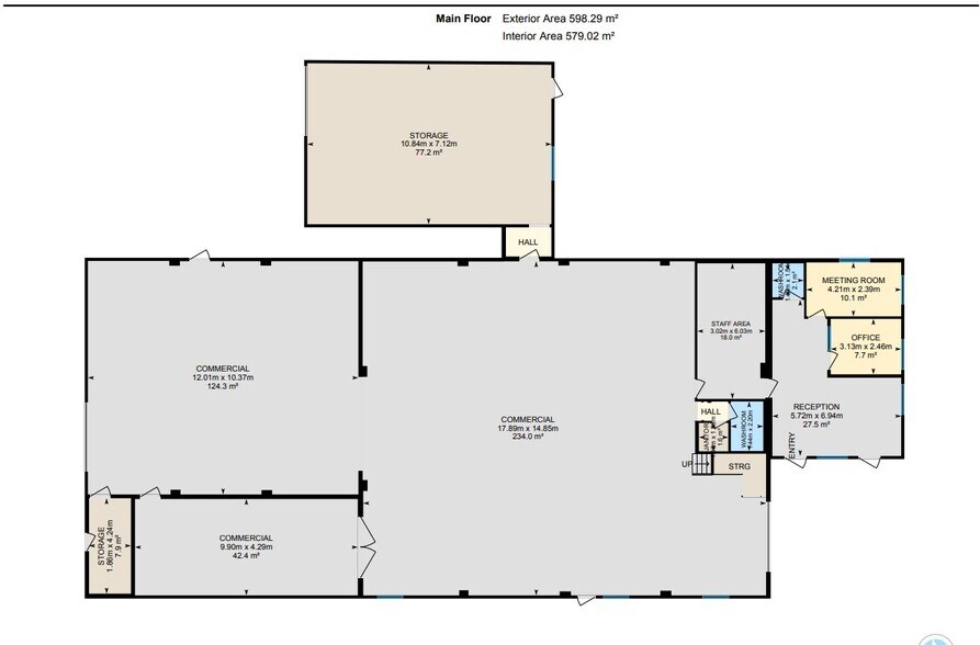 Automotive building / 0.5 Acre Lot cartera de 3 inmuebles en venta en LoopNet.es - Plano de la planta - Imagen 3 de 3