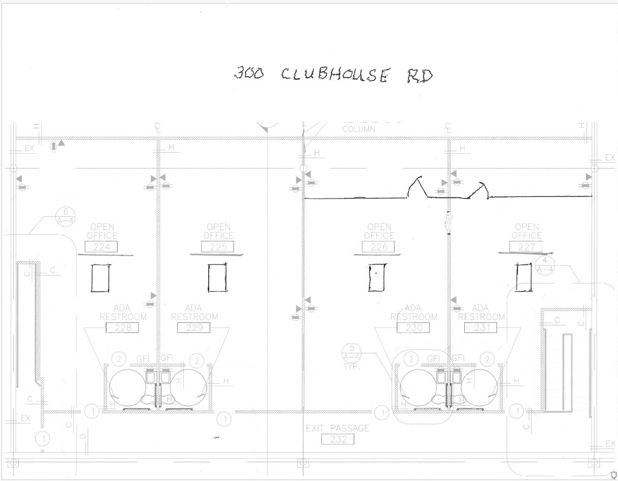 300 Clubhouse Rd, Hunt Valley, MD en alquiler Plano de la planta- Imagen 1 de 1