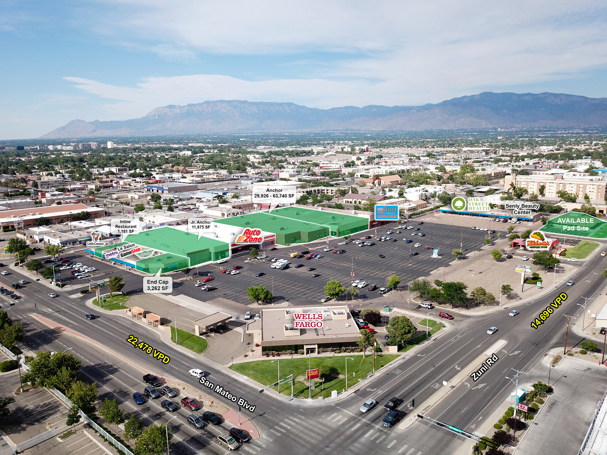 5555 Zuni Rd SE, Albuquerque, NM en alquiler Foto del edificio- Imagen 1 de 14