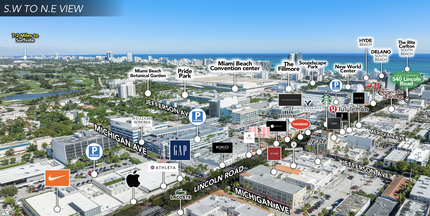 540 Lincoln Rd, Miami Beach, FL - vista aérea  vista de mapa