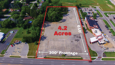 6220 State St, Saginaw, MI - VISTA AÉREA  vista de mapa - Image1