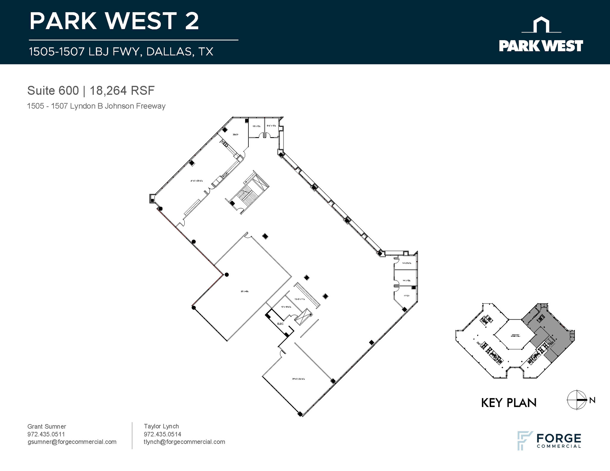 1501-1507 Lyndon B Johnson Fwy, Dallas, TX en alquiler Plano de la planta- Imagen 1 de 1