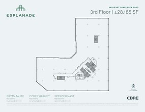 2425 E Camelback Rd, Phoenix, AZ en alquiler Plano de la planta- Imagen 1 de 1