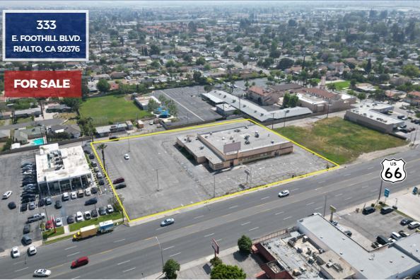 333 E Foothill Blvd, Rialto, CA en venta - Foto del edificio - Imagen 1 de 5