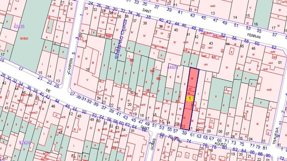 Terreno en Igualada, Barcelona en venta - Plano de solar - Imagen 2 de 5