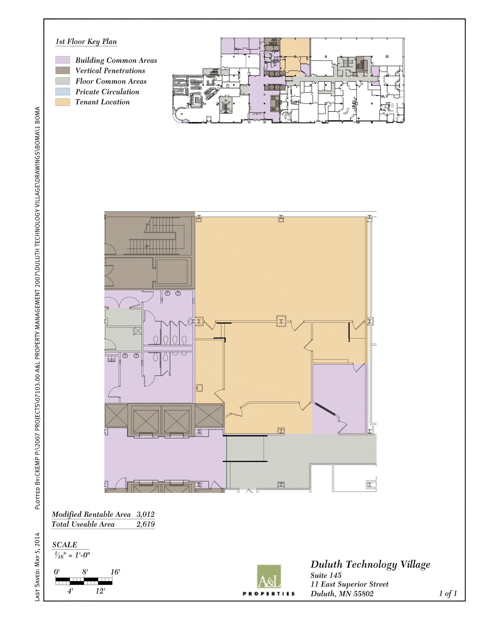 11 E Superior St, Duluth, MN en alquiler Plano del sitio- Imagen 1 de 1