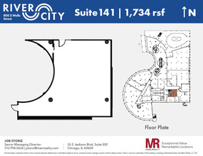 800 S Wells St, Chicago, IL en alquiler Plano de la planta- Imagen 1 de 1