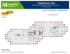 1966 Greenspring Dr, Timonium, MD en alquiler Plano de la planta- Imagen 1 de 1