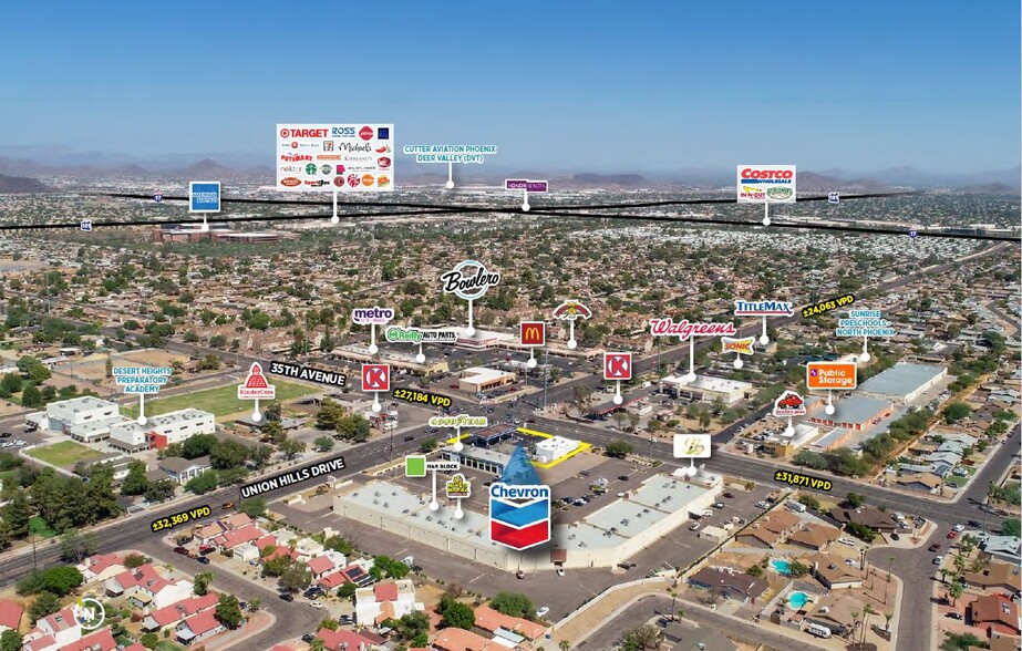 3501 W Union Hills Dr, Phoenix, AZ en venta - Foto del edificio - Imagen 3 de 5