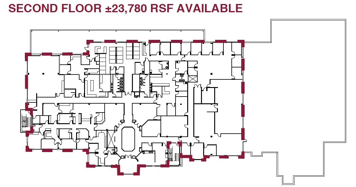 5900 Lake Wright Dr, Norfolk, VA en venta Plano de la planta- Imagen 1 de 1