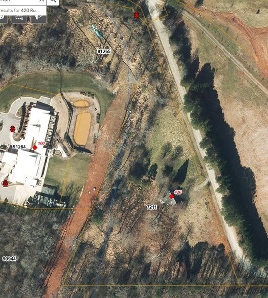 420 Russet Run, Pittsboro, NC en venta - Vista aérea - Imagen 1 de 1