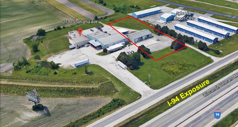 2730 Sylvania Ave, Sturtevant, WI en alquiler - Vista aérea - Imagen 1 de 6