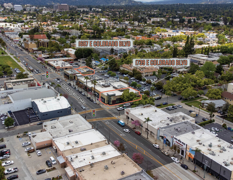 1687-1739 E Colorado Blvd, Pasadena, CA en alquiler - Foto del edificio - Imagen 1 de 10