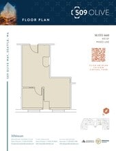 509 Olive Way, Seattle, WA en alquiler Plano de la planta- Imagen 1 de 1