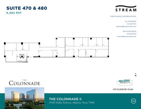 15301 N Dallas Pky, Addison, TX en alquiler Plano de la planta- Imagen 2 de 2