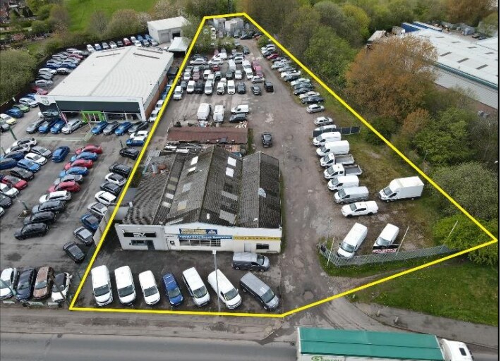 Talke Rd, Newcastle en venta - Vista aérea - Imagen 2 de 6