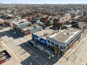 7647-7649 W Vernor Hwy, Detroit, MI - VISTA AÉREA  vista de mapa