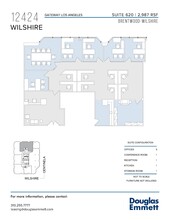 12424 Wilshire Blvd, Los Angeles, CA en alquiler Plano de la planta- Imagen 1 de 1