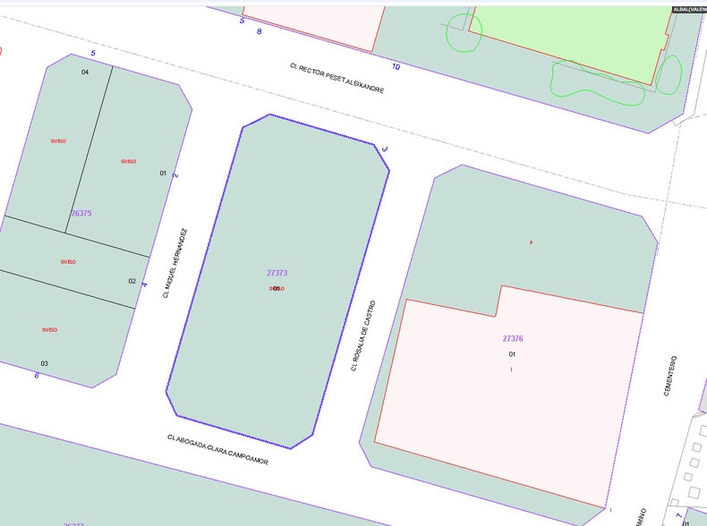 Rector Peset Aleixandre, Miguel Hernandez, Albal, Valencia en venta - Plano de la planta - Imagen 1 de 18