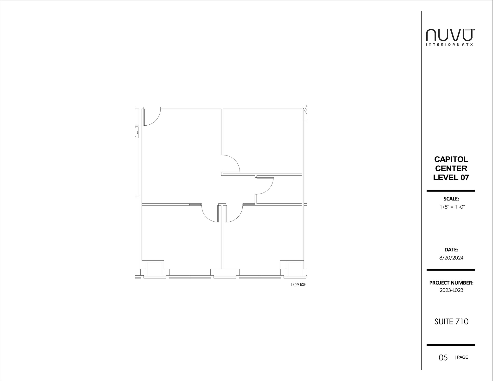 919 Congress Ave, Austin, TX en alquiler Plano del sitio- Imagen 1 de 1