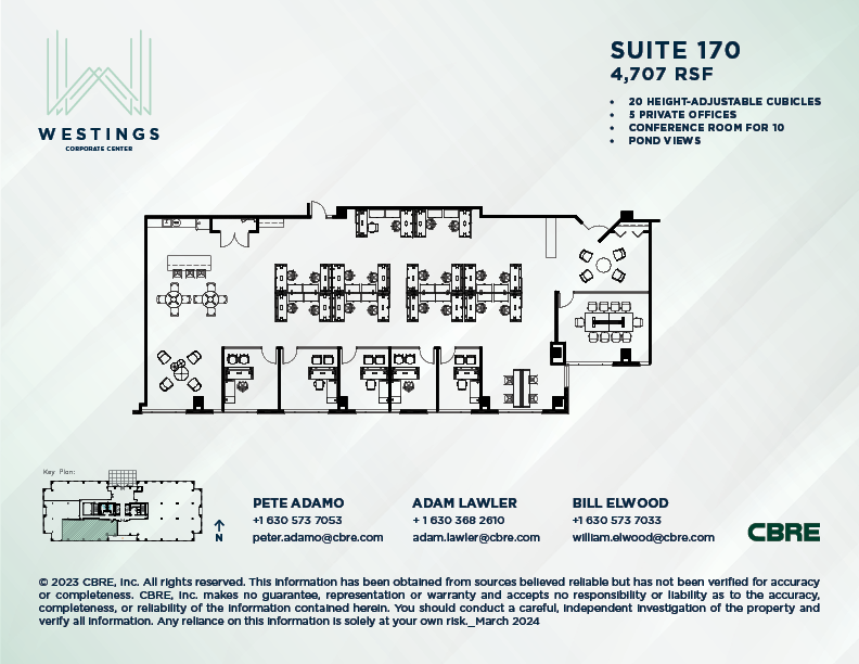 2056 Westings Ave, Naperville, IL en alquiler Plano de la planta- Imagen 1 de 2