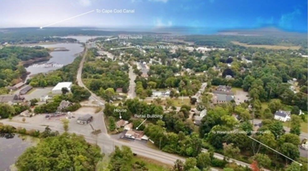 2567 Cranberry Hwy, Wareham, MA en venta - Vista aérea - Imagen 2 de 34