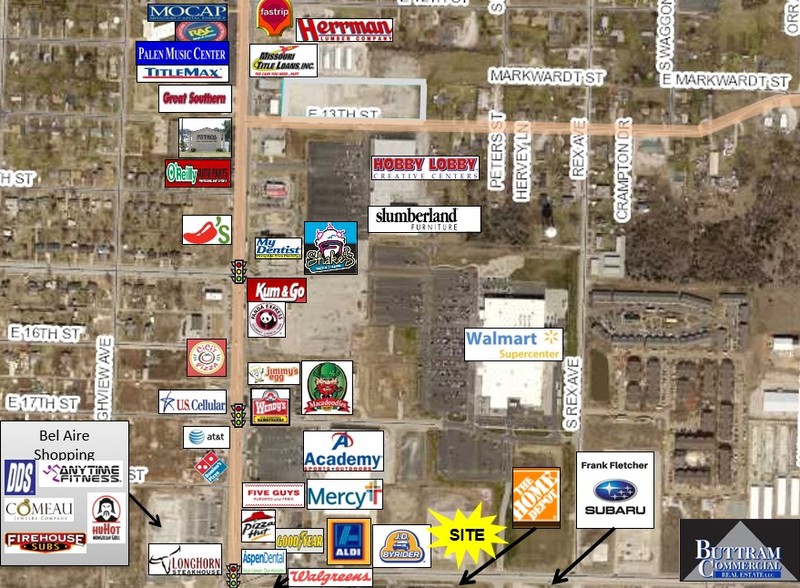 3507 E 20th St, Joplin, MO en venta - Vista aérea - Imagen 1 de 5