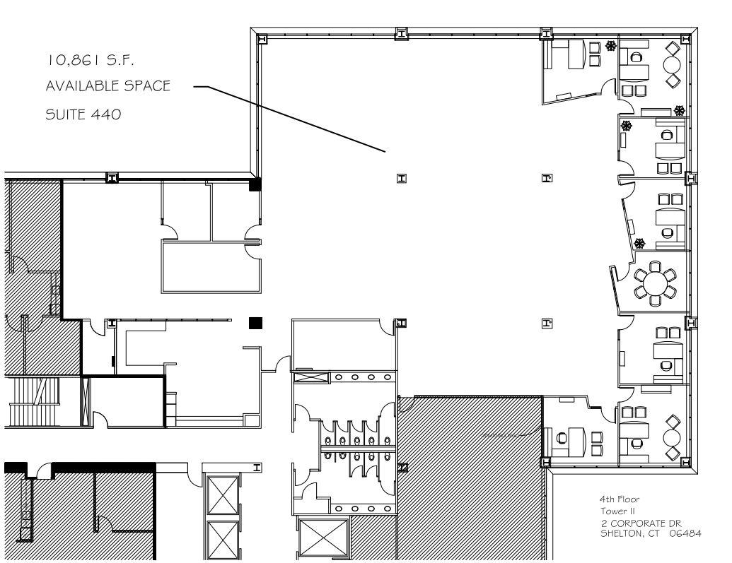 2 Corporate Dr, Shelton, CT en alquiler Plano de la planta- Imagen 1 de 1