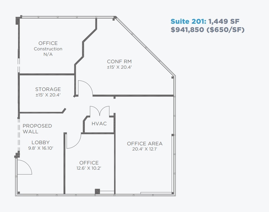 5080 Shoreham Pl, San Diego, CA 92122 - Unidad 201 -  - Plano de la planta - Image 1 of 1