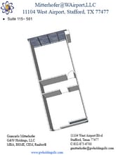 11104 W Airport Blvd, Stafford, TX en alquiler Plano de la planta- Imagen 1 de 1