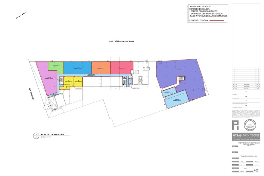 1300 Av Thérèse-Lavoie-Roux, Outremont, QC en alquiler - Plano de la planta - Imagen 2 de 3