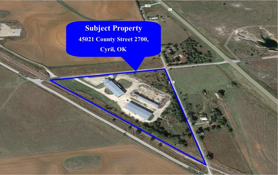 45021 County Street 2700, Cyril, OK en venta - Foto del edificio - Imagen 2 de 11