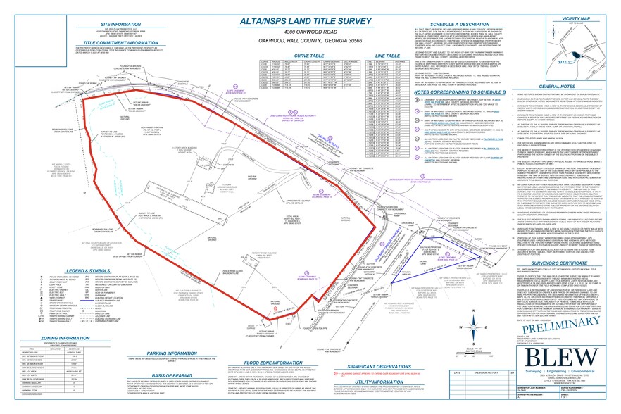 4300 Oakwood Rd, Oakwood, GA en venta - Plano del sitio - Imagen 3 de 3