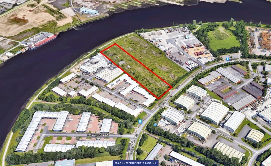 Riverside Park Rd, Middlesbrough en venta Vista aérea- Imagen 1 de 3