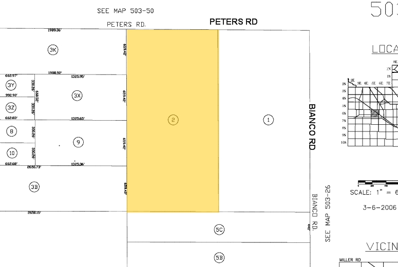 SW Peters Rd & Bianco Rd, Casa Grande, AZ en venta - Plano de solar - Imagen 2 de 2