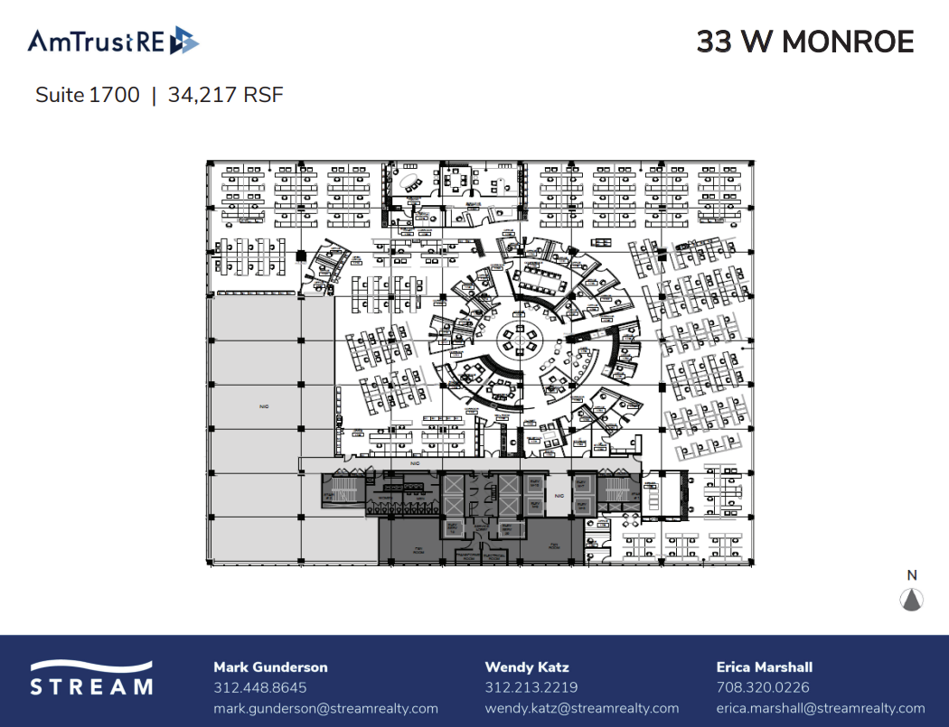 33 W Monroe St, Chicago, IL en alquiler Plano de la planta- Imagen 1 de 1