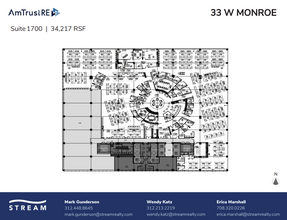 33 W Monroe St, Chicago, IL en alquiler Plano de la planta- Imagen 1 de 1