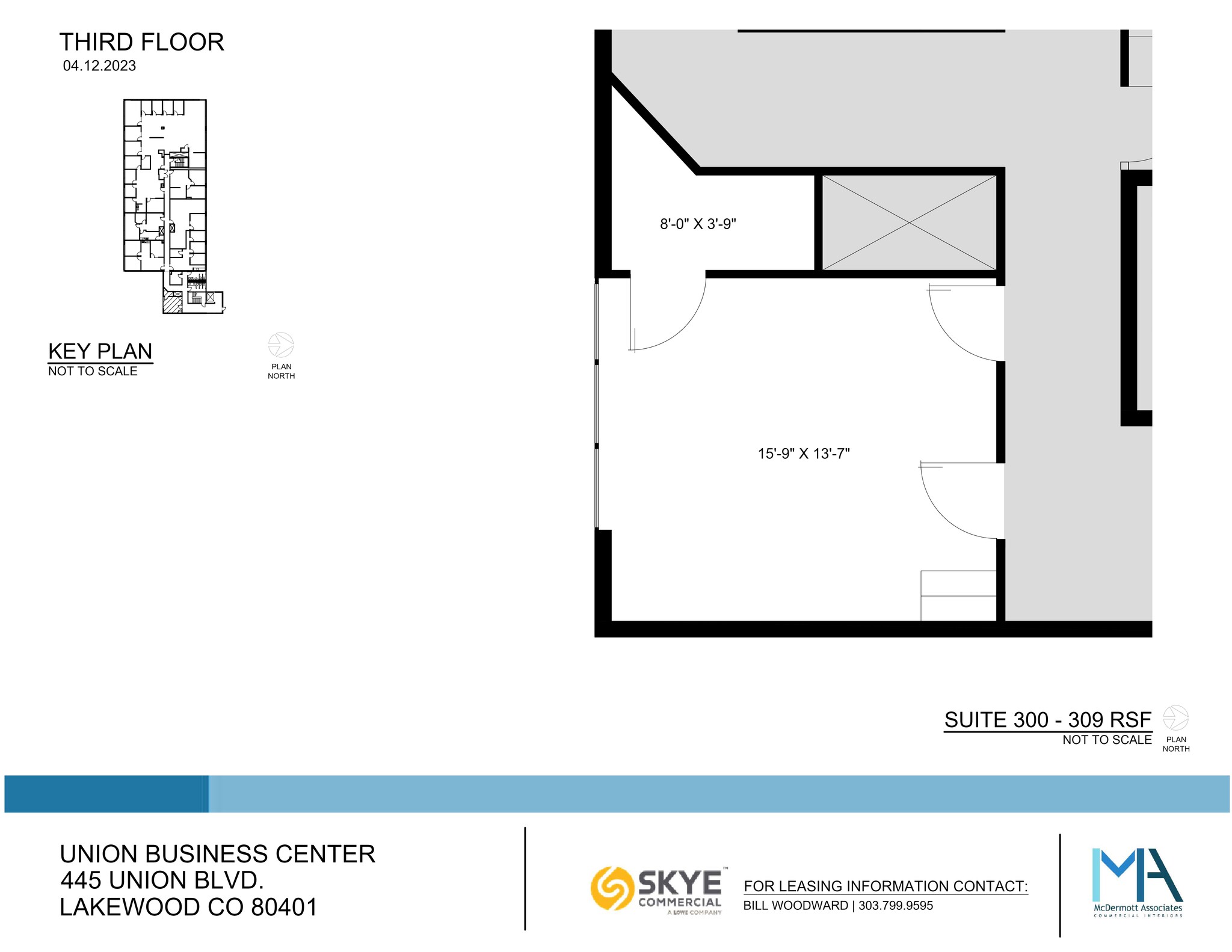 445 Union Blvd, Lakewood, CO en alquiler Plano del sitio- Imagen 1 de 1