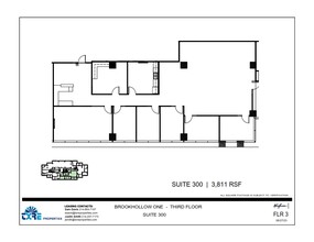 2301 E Lamar Blvd, Arlington, TX en alquiler Plano de la planta- Imagen 2 de 2