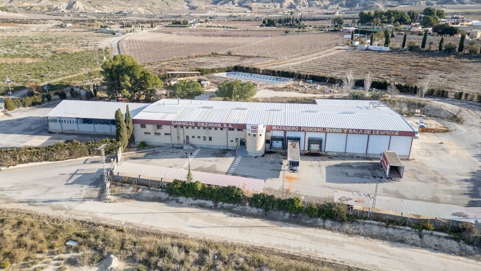 Nave en Cieza, Murcia en venta - Vista aérea - Imagen 3 de 32