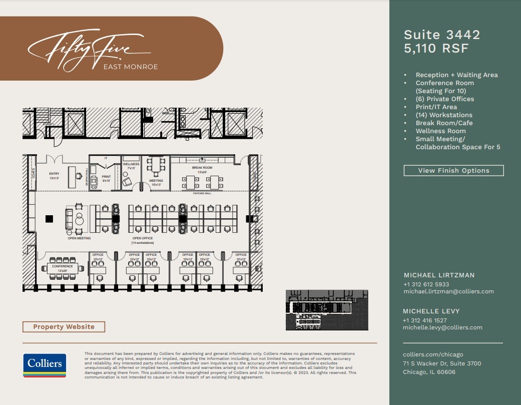 55 E Monroe St, Chicago, IL en alquiler Plano de la planta- Imagen 1 de 1