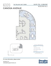 6300 Canoga Ave, Woodland Hills, CA en alquiler Plano de la planta- Imagen 1 de 1