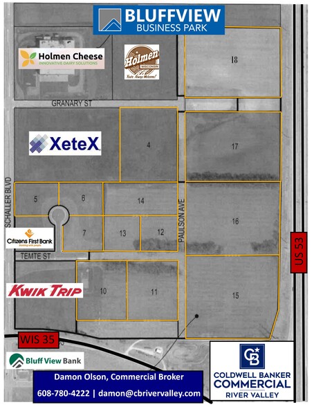 Highway 35, Holmen, WI en venta - Plano del sitio - Imagen 1 de 1