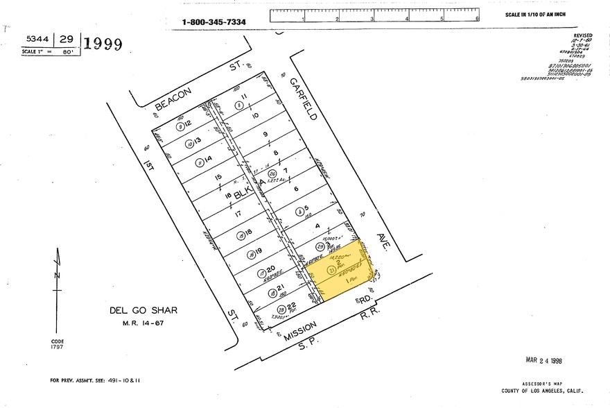 511 S Garfield Ave, Alhambra, CA en venta - Plano de solar - Imagen 2 de 15