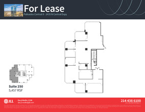 2425 & 2435 N Central Expy, Richardson, TX en alquiler Plano de la planta- Imagen 1 de 1