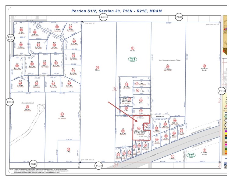 3 Julius Ln, Mound House, NV en alquiler - Plano de solar - Imagen 3 de 7