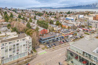 1855 Burrard St, Vancouver, BC - VISTA AÉREA  vista de mapa