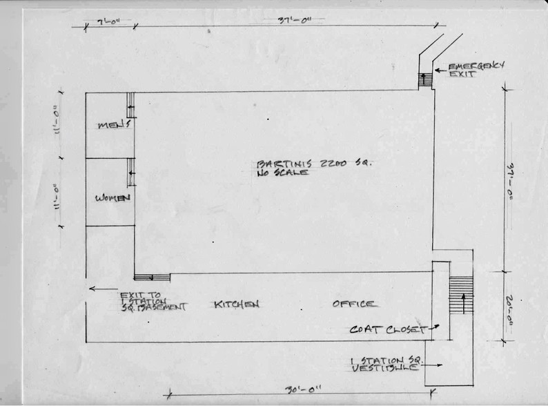 1-5 Station Sq, Forest Hills, NY en alquiler - Plano de planta tipo - Imagen 2 de 2