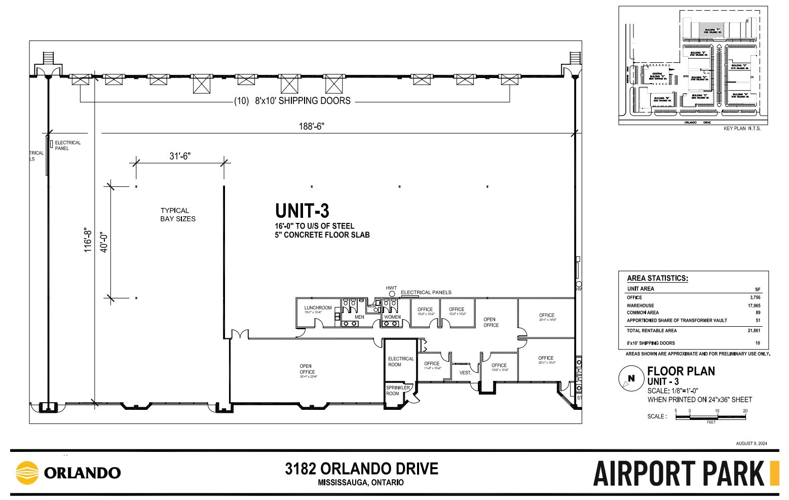 3182 Orlando Dr, Mississauga, ON en alquiler Plano de la planta- Imagen 1 de 1